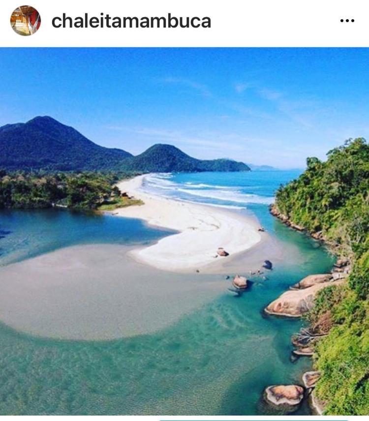 chale itamambuca Villa Ubatuba Bagian luar foto